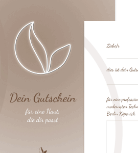 Geschenkgutschein – Postversand